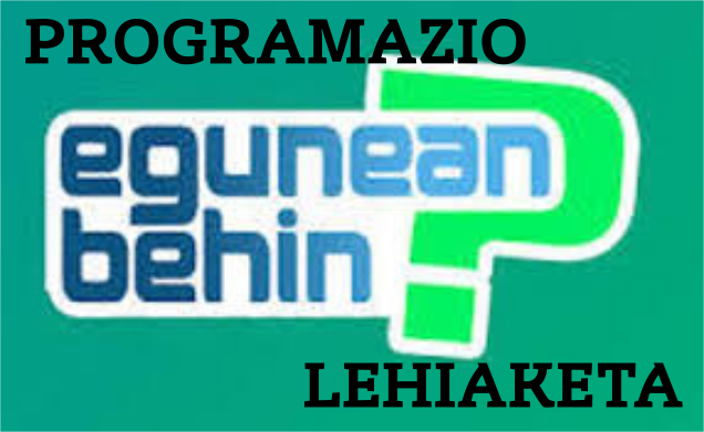 Concurso de programación Egunean Behin