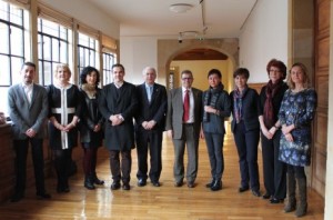 Representantes de extensión universitaria del G9 reunidos en Oviedo (Asturias)