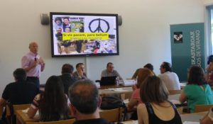 El exlehendakari Juan José Ibarretxe en el curso Cultumetría