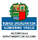 Eusko Jaularitza, Kultura Saila - Gobierno Vasco, Departamento de Cultura - Basque Government, Culture Department