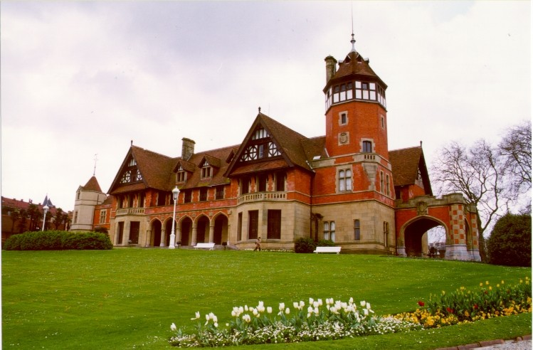 Outside Miramar Palace