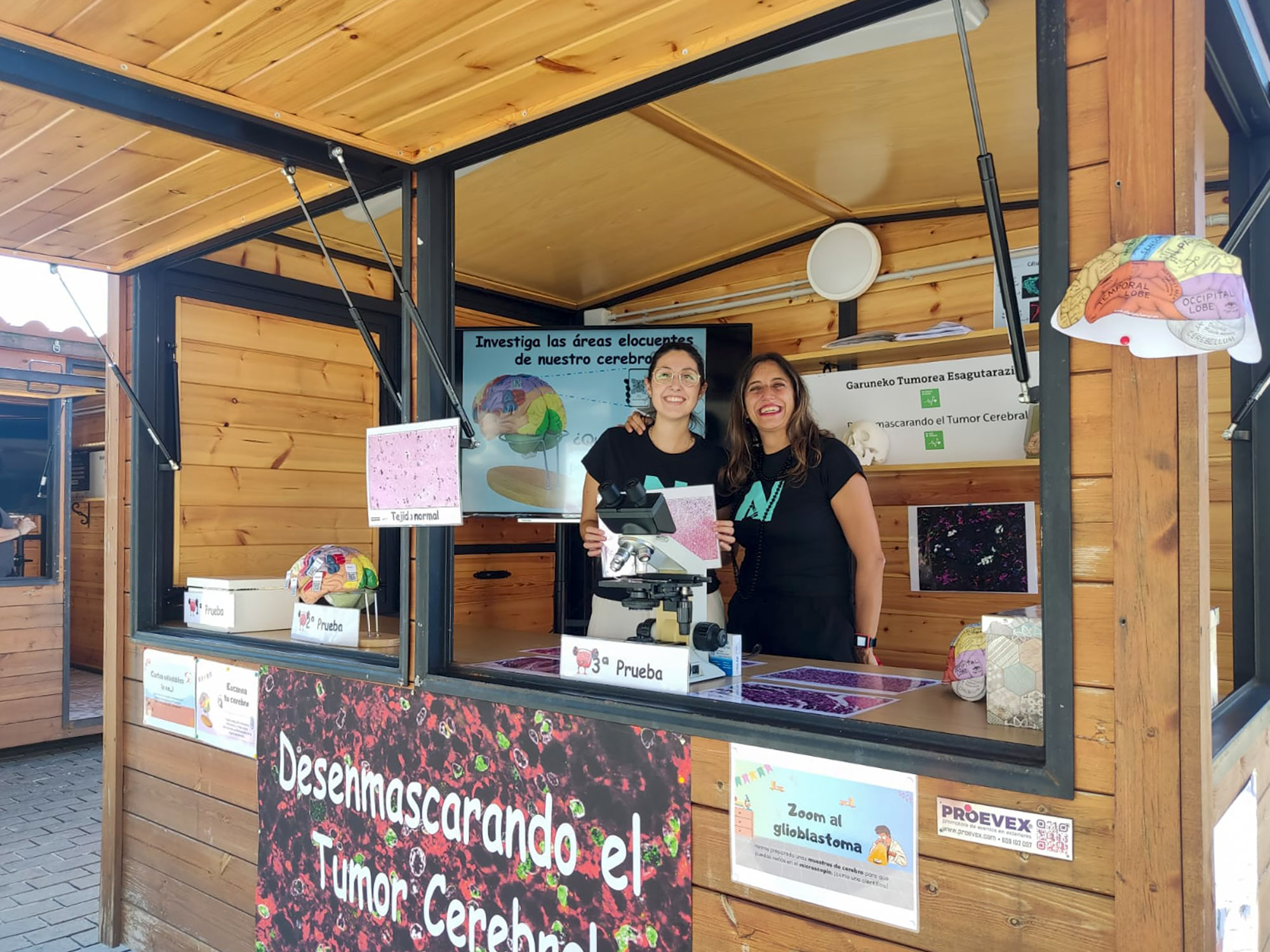 Burmuin tumorea bistaratzen