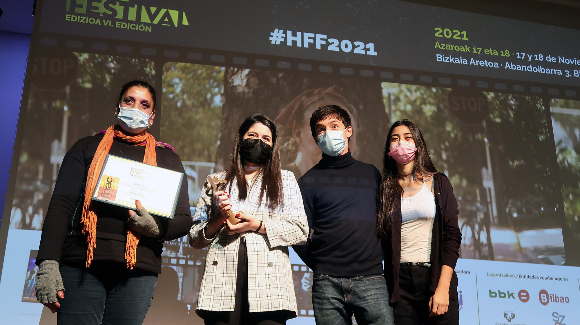 Premios Homeless film Festival de Bizitegi