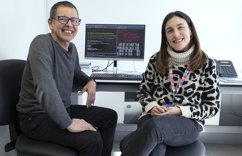 Los investigadores de la Universidad del País Vasco José Ramón Bilbao Catalá y Nora Fernández Jiménez