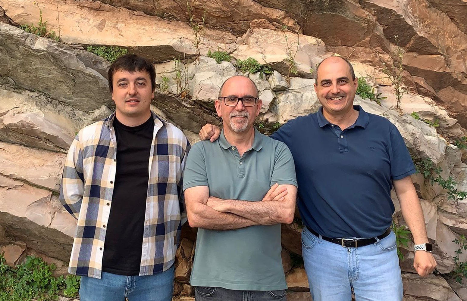 Vicente Gilabert (EHU, Jose Antonio Arz and Ignacio Arenillas (UNIZAR-IUCA). ( Micropaleontologists)
