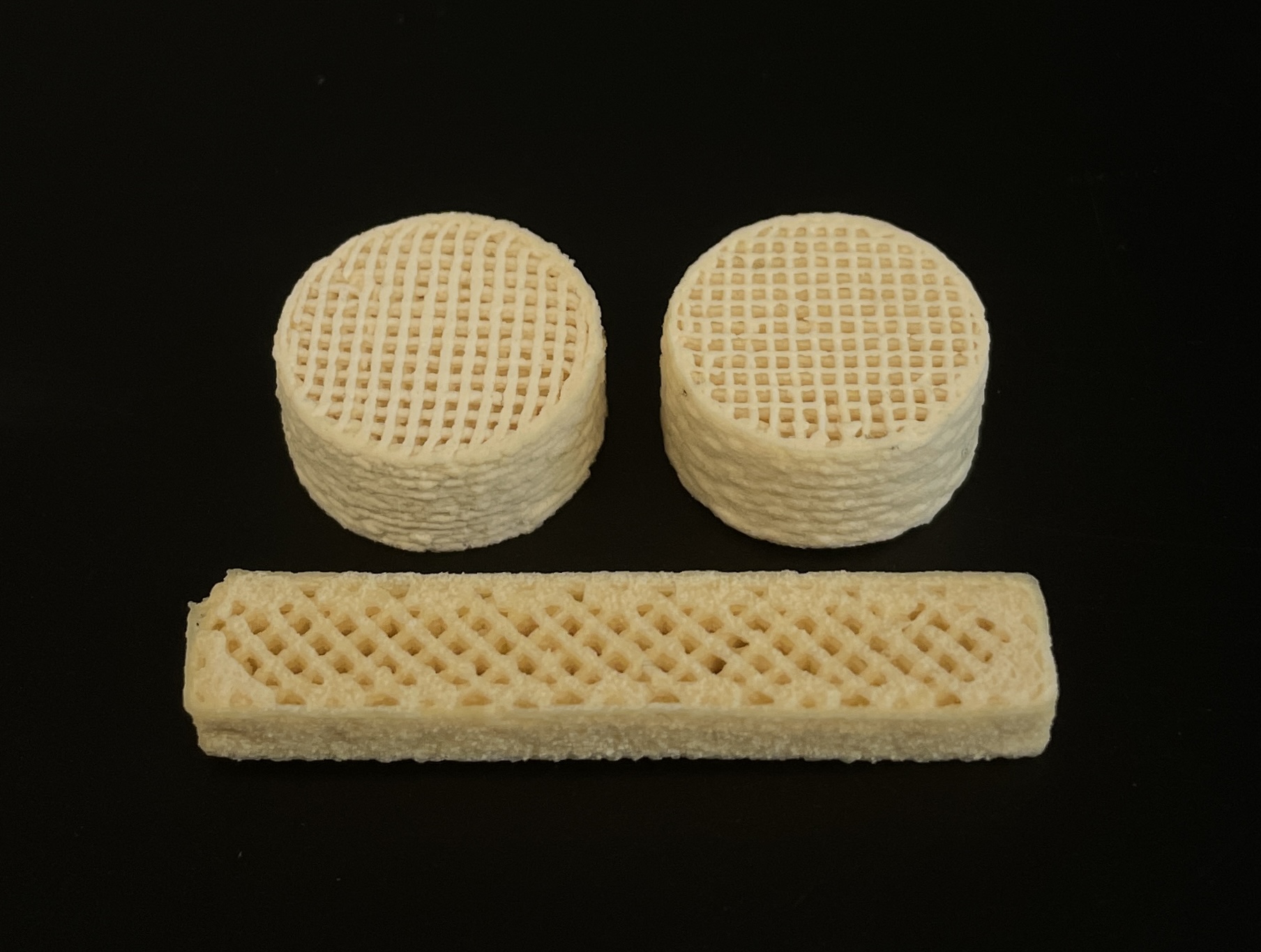 Printed scaffolds