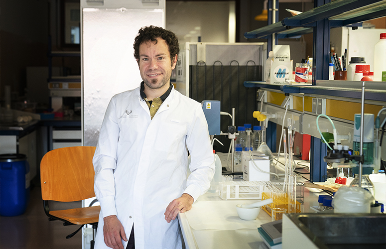 Jonatan Miranda-Gómez is a researcher in the UPV/EHU’s department of Pharmacy and Food Sciences
