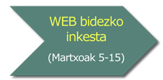 WEB bidezko inkesta (Martxoak 5-15)