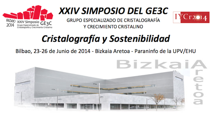 XXIV Simposio del Grupo Especializado de Cristalografía y Crecimiento CristalinoGE3C