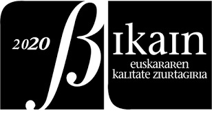 2020 Bikain euskararen kalitate ziurtagiria