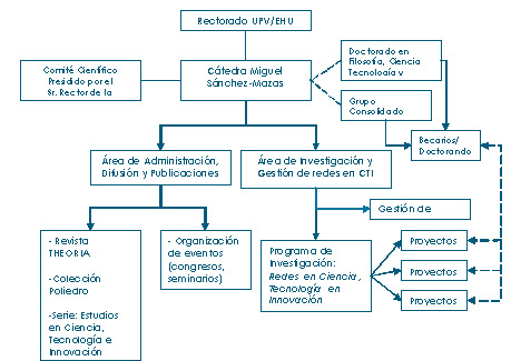 Estructura organizacional de la CSM