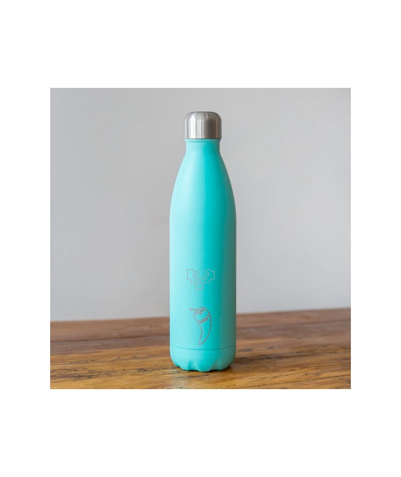 Altzairu herdoilgaitzezko botila berrerabilgarri korporatiboa