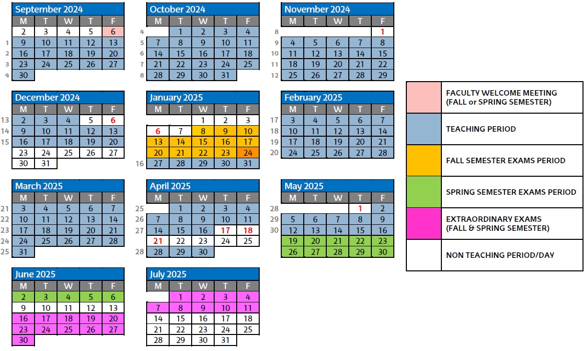 Academic calendar image
