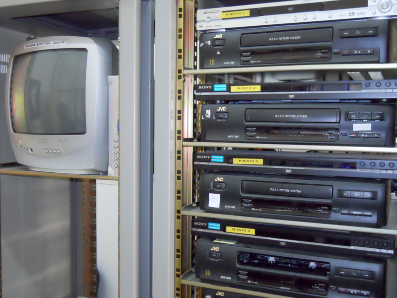 Bideoteka: erreprodukzio ekipoak