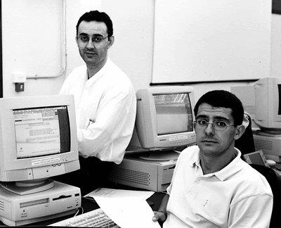 Diaz Noci y Koldo Meso