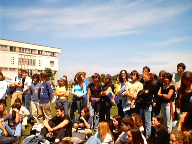 Grabación del programa "X Cuánto", presentado por Arturo Valls -16 mayo 2003 (foto enviada por Eloy Portilla)