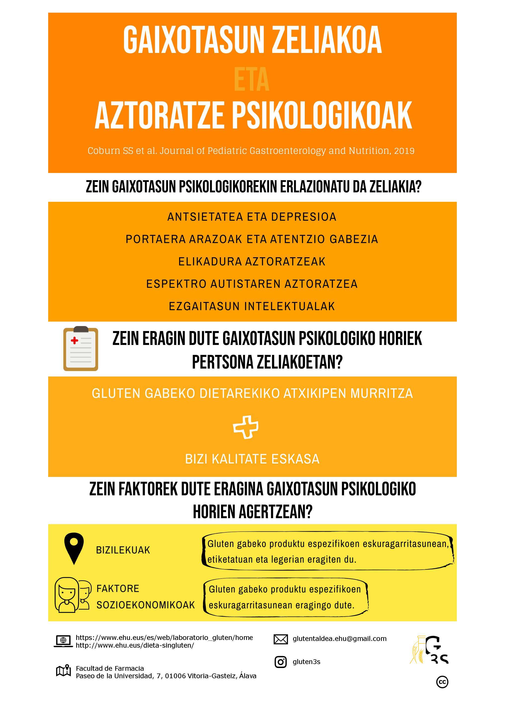 Pertsona zeliakoen komorbilitateak