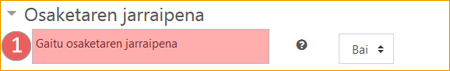 Osaketaren jarraipena