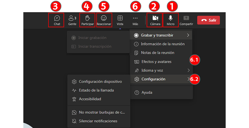 La imagen muestra la vista de un asistente con el navegador Chrome