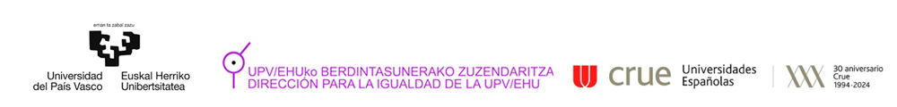Universidad del País Vasco/Euskal Herriko Unibertsitatea, Dirección para la Igualdad de la UPV/EHU y CRUE