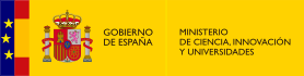Ministerio de Ciencia, Innovación y Universidades, Gobierno de España