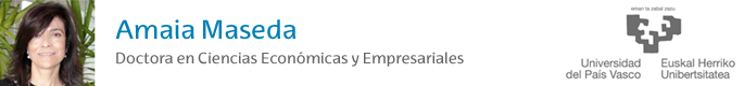 Amaia Maseda. Doctora en Ciencias Económicas y Empresariales