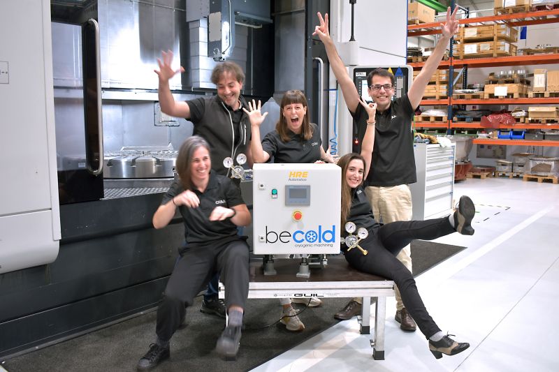 "López de Peñalver" saria jaso duen CFAAko ikerketa-taldearen argazkia