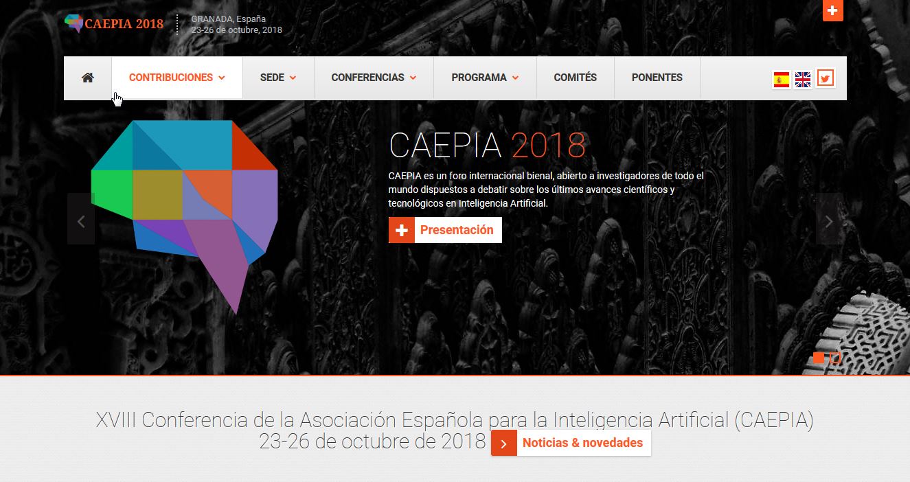 Conference of the Spanish Association for Artificial Intelligence (CAEPIA)
