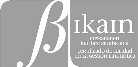 Logotipo del Certificado Bikain