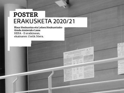 2020/21 Exposición Póster. HEFA - II eraikina