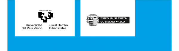 UPV/EHUko logotipoa + Eusko Jaurlaritzako logotipoa