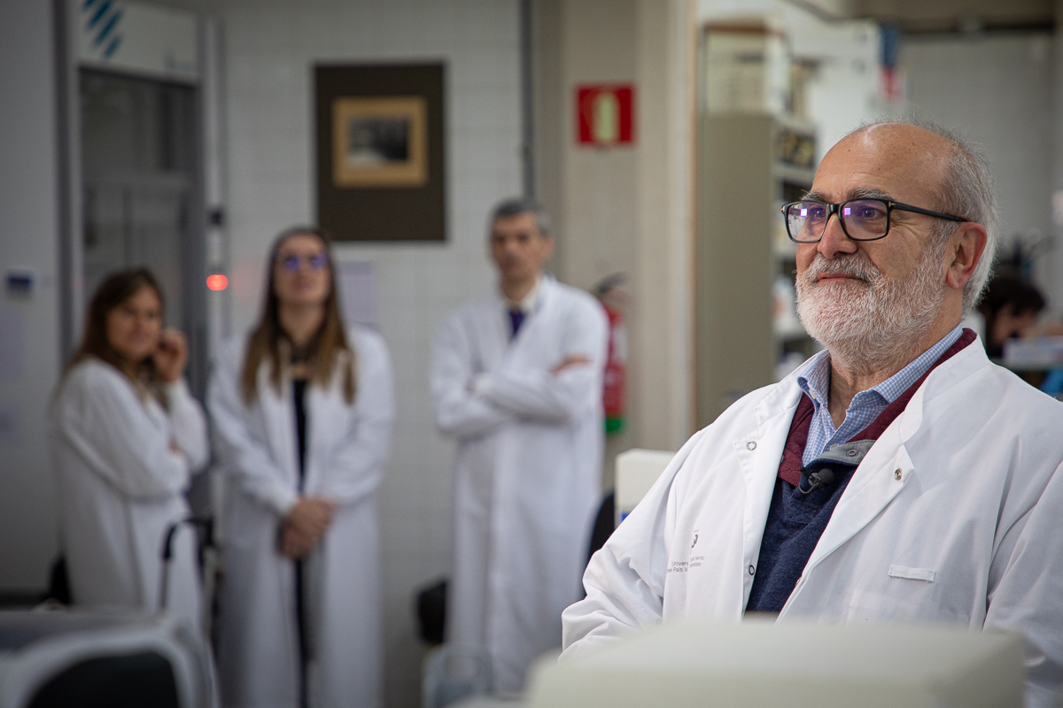 El catedrático José Vicente Lafuente, del grupo LaNCE-Neuropharm