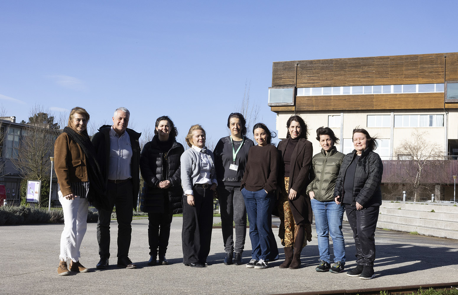 El equipo de la Oficina de Transferencia del Campus de Bizkaia de la EHU