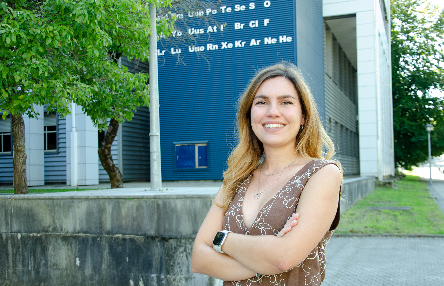 Anne San román  investigadora predoctoral en BIOGIPUZKOA