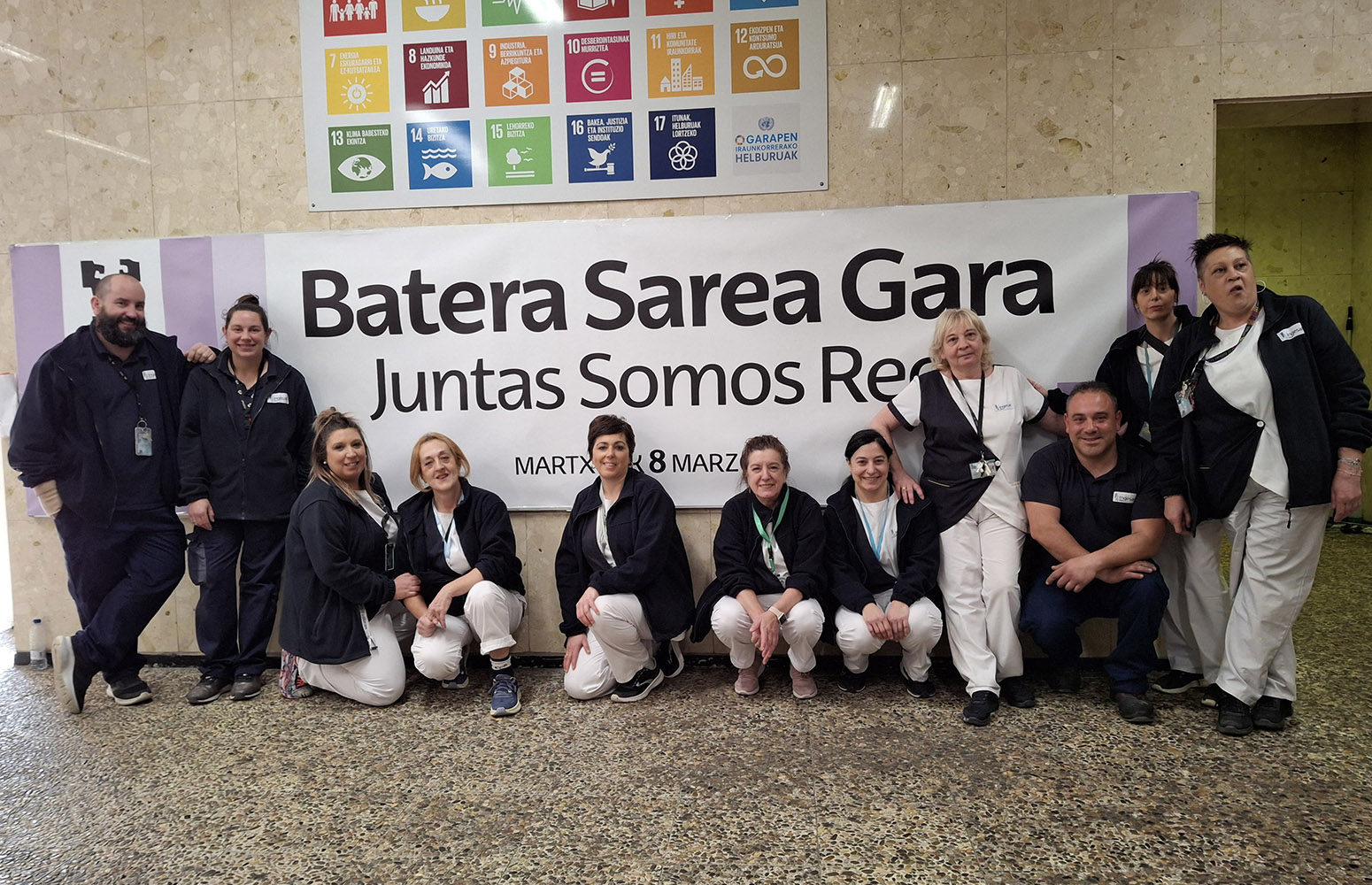 Bilboko Ingeniaritza Eskolan egindako elkarretaratzea