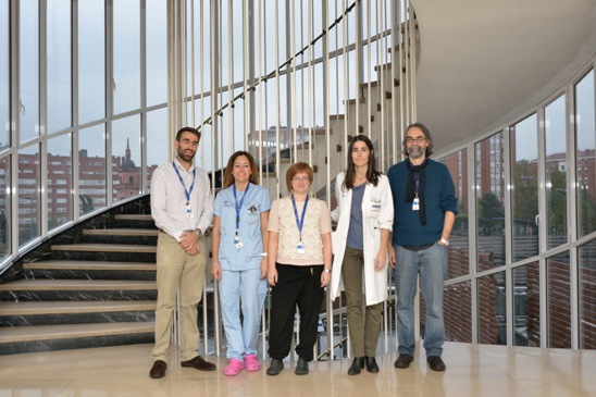 De izquierda a derecha: Erdozain, Ferreiro, Ruiz-Arruza, Ugarte y Ruiz-Irastorza.