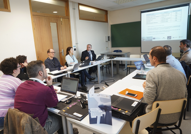 UPV/EHU eta beste hiru unibertsitateetako ordezkarien arteko bilera gaur goizean Bilboko Ingeniaritza Eskolan