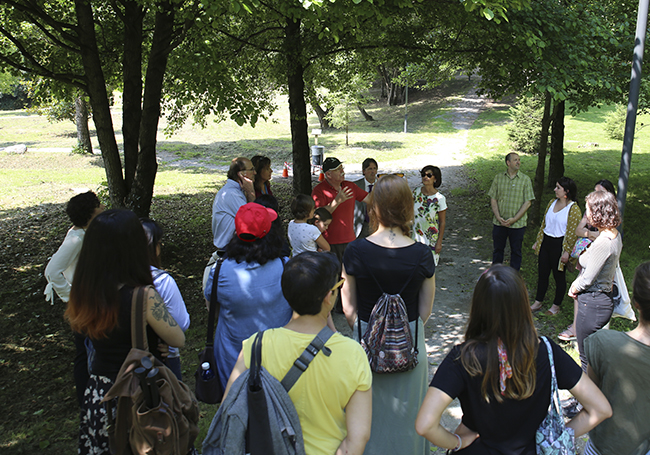 Inaugurada la nueva señalización de especies del Arboretum de la UPV/EHU