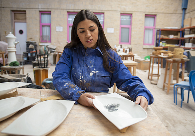 Gradu amaierako lana: Diseinuko plater bat Fernando Canales chefaren La Despensa del Etxanobe jatetxerako