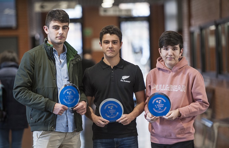 Jon Angulo, Iñigo Tejedor eta Adei Lazarraga