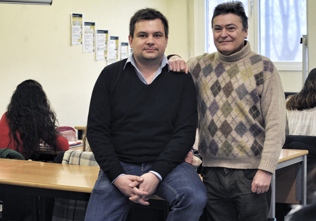 Dmitrii Enygin y Joseba Iñaki Arregi