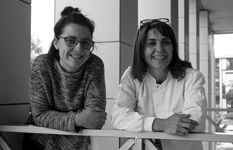 Ane Izaskun Aranburu Leiva eta Zoraida Freixa