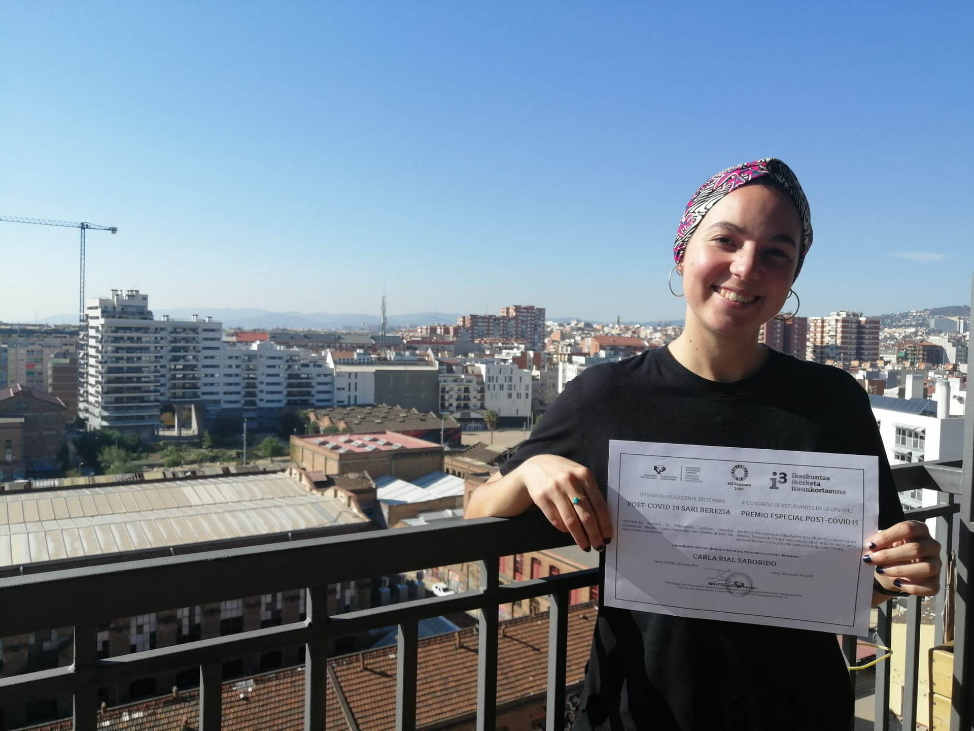 Ikasleen III. Biltzarra  «PostCOvid-19» ardatza. 1. saria. Carla Rial