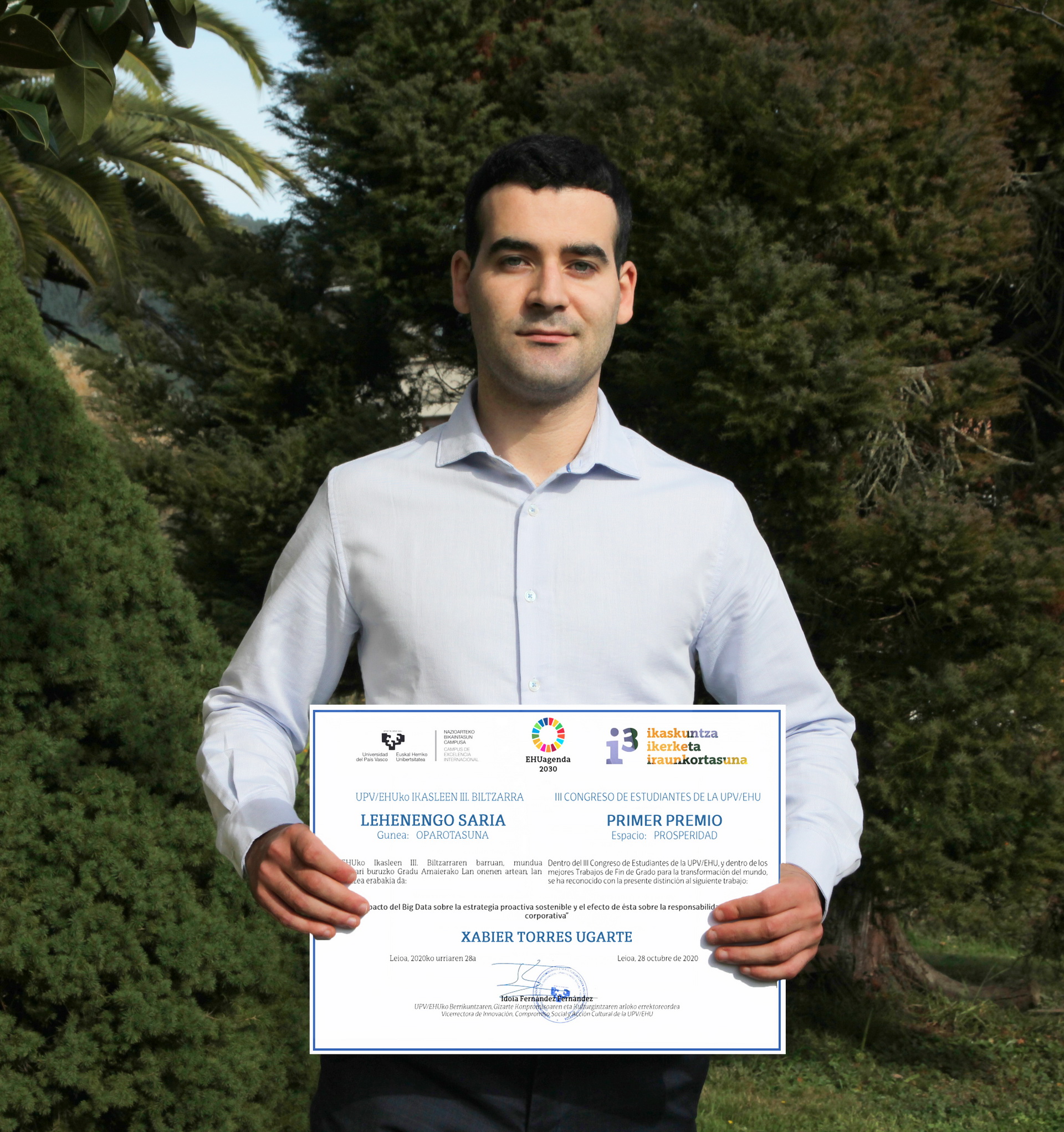 Ikasleen III. Biltzarra  «Oparotasuna» ardatza. 1. saria. Xabier Torres