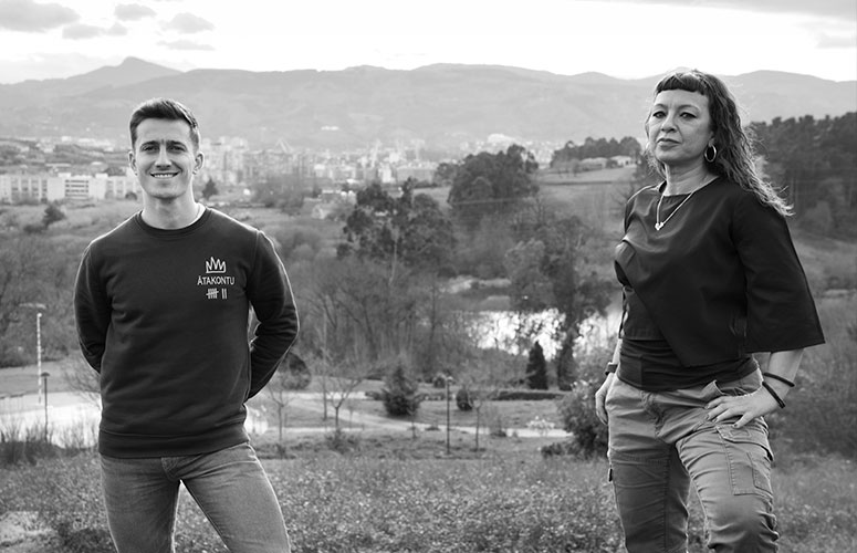 Ander Espin Elorza eta Begoña Sanz Echevarría