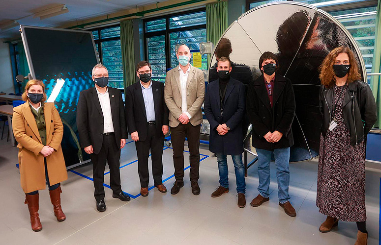 Visita del diputado de Medio Ambiente de Gipuzkoa a Eibar. Foto: DFG