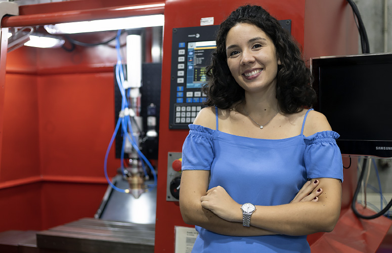 La investigadora Magdalena Cortina Burón. Foto: Tere Ormazabal. UPV/EHU