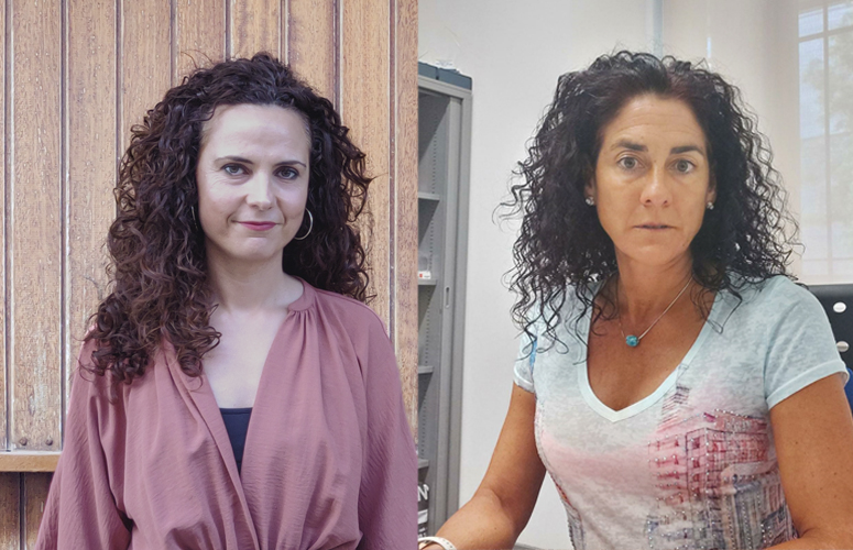 Alaitz Artabe eta Waleska Sigüenza ikertzaileak