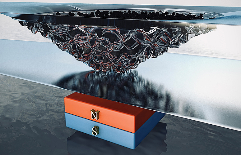 Imagen de la portada de la revista Langmuir