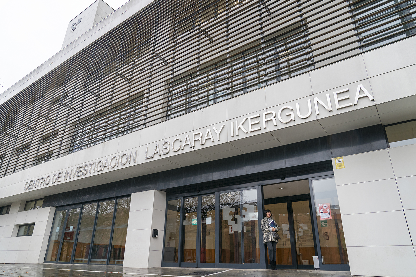 Arabako campuseko Lascaray ikergunerako sarrera